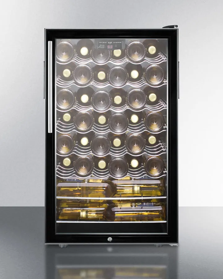 Summit SWC525LBIHV 20 Wide Built-In Wine Cellar