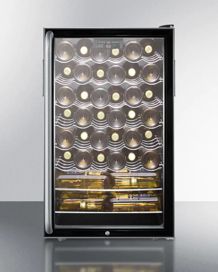 Summit SWC525LBISH 20 Wide Built-In Wine Cellar