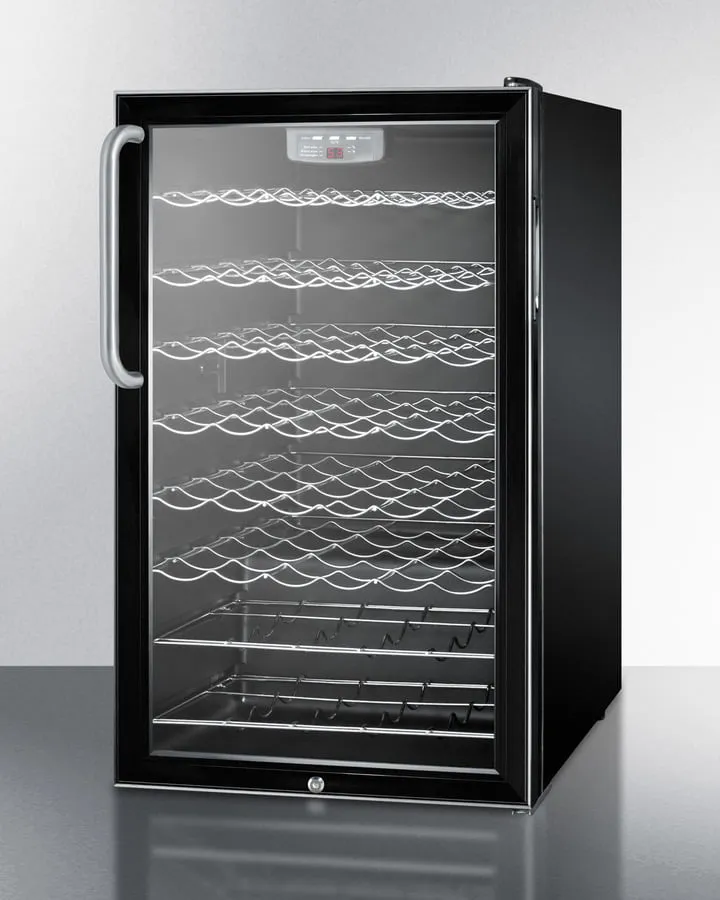 Summit SWC525LBITB 20 Wide Built-In Wine Cellar