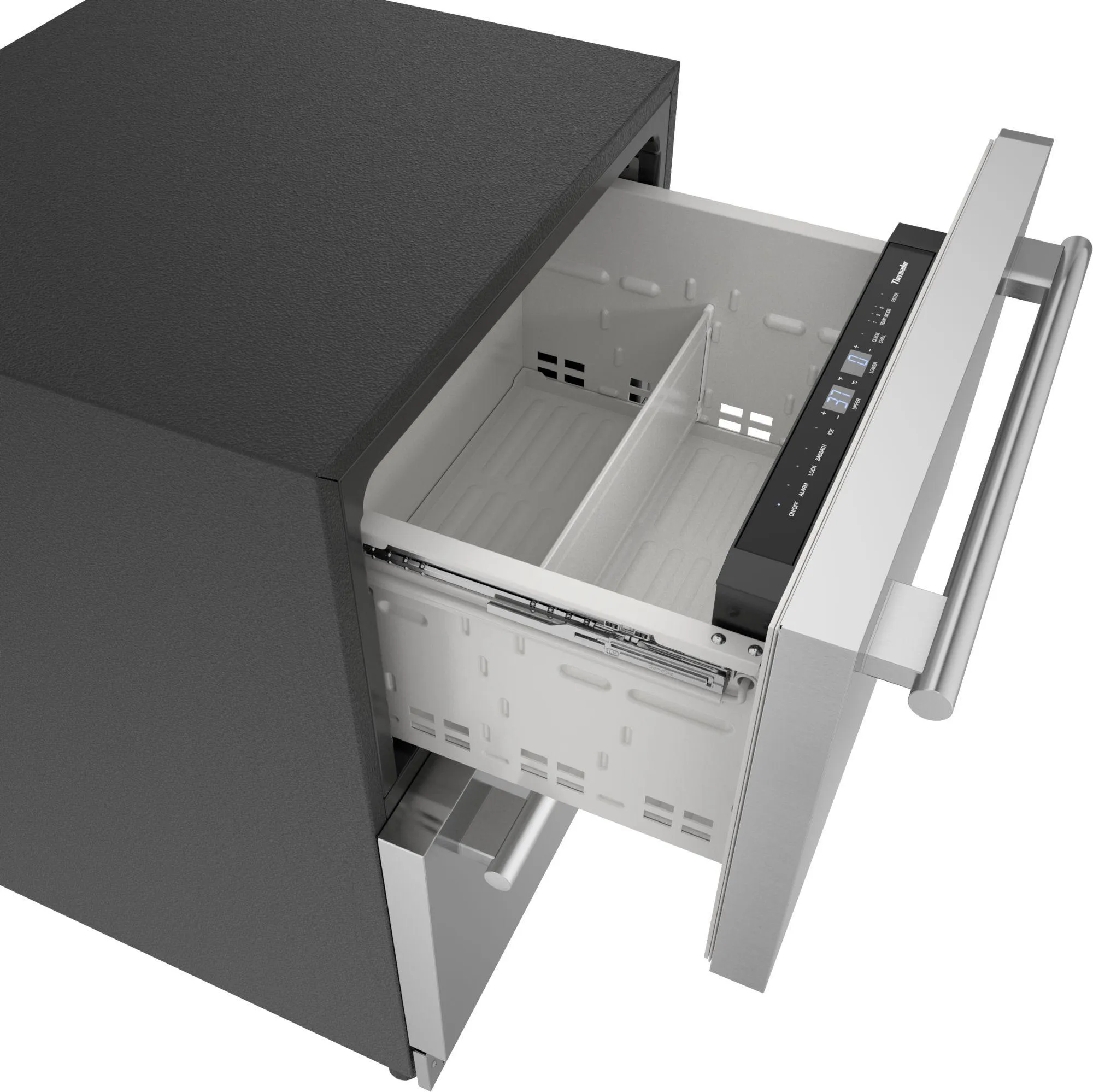 Thermador T24UC915DS Freedom 24 Inch Uc Refrigerator Freezer. Master 24'' Masterpiece Stainless Steel T24Uc915Ds