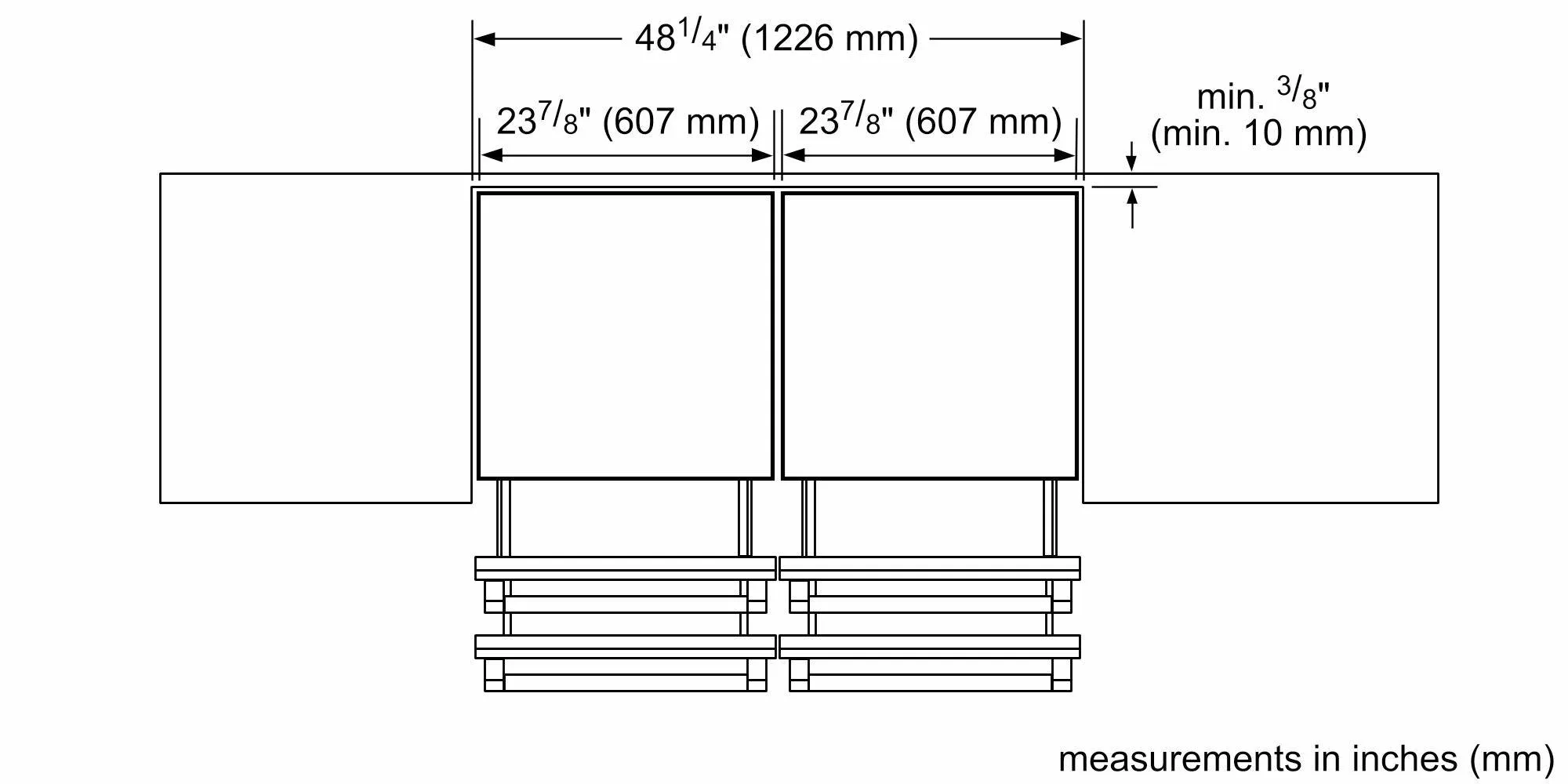 Thermador T24UC925DS Freedom 24 Inch Uc Refrigerator Freezer - Pro 24'' Professional Stainless Steel T24Uc925Ds
