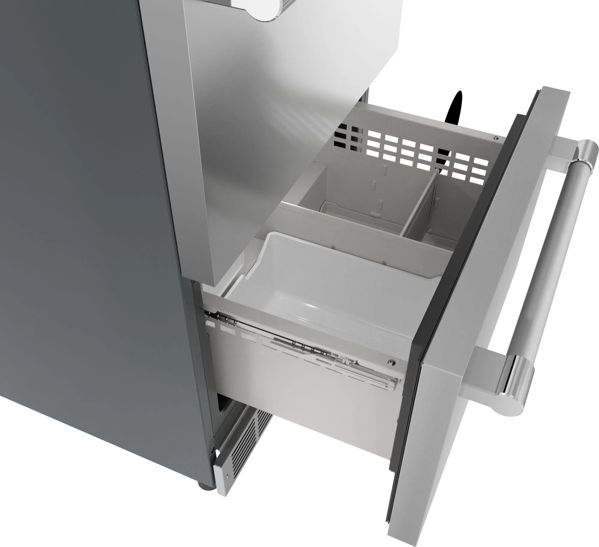 Thermador T24UC925DS Freedom 24 Inch Uc Refrigerator Freezer - Pro 24'' Professional Stainless Steel T24Uc925Ds