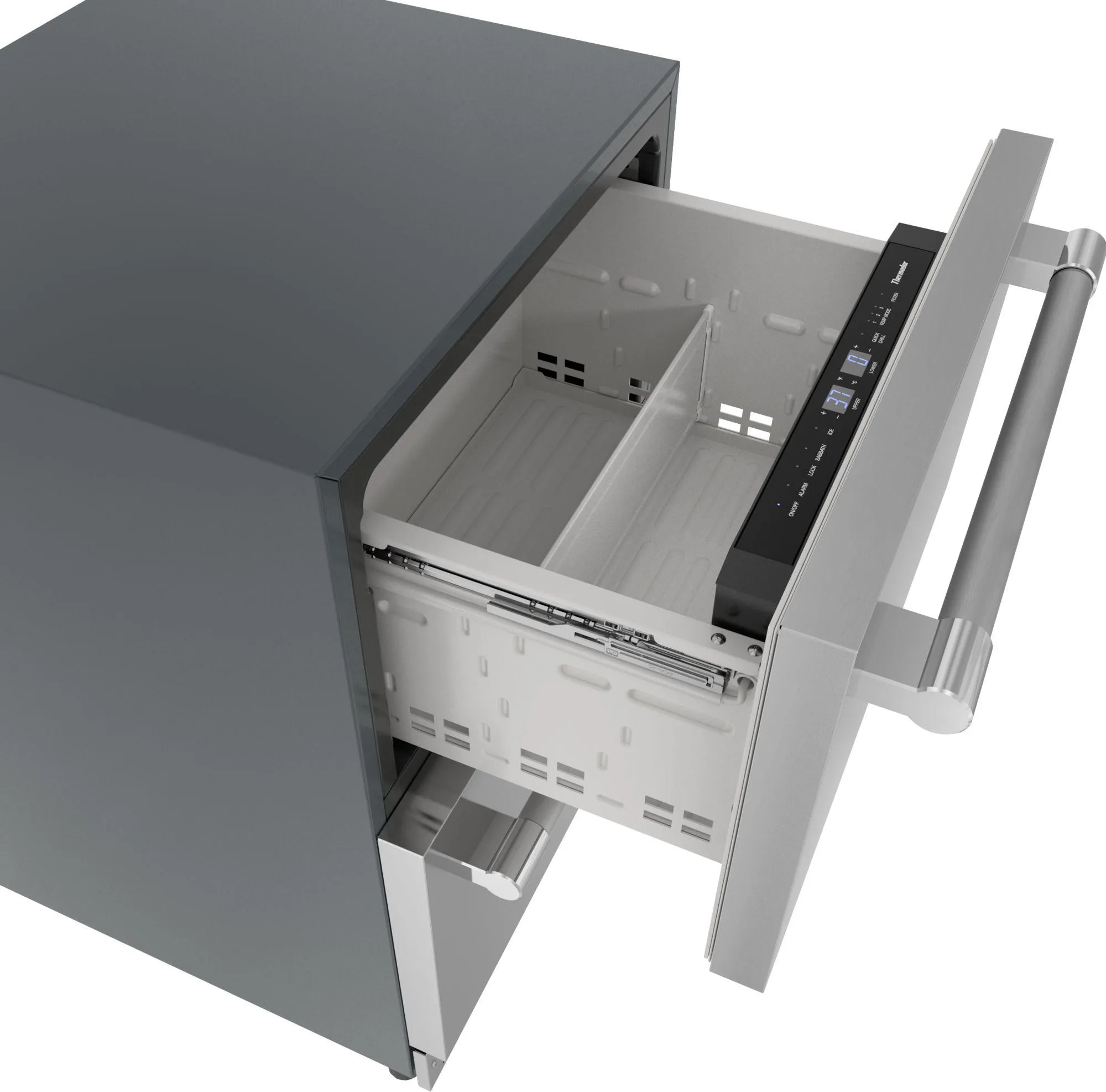 Thermador T24UC925DS Freedom 24 Inch Uc Refrigerator Freezer - Pro 24'' Professional Stainless Steel T24Uc925Ds