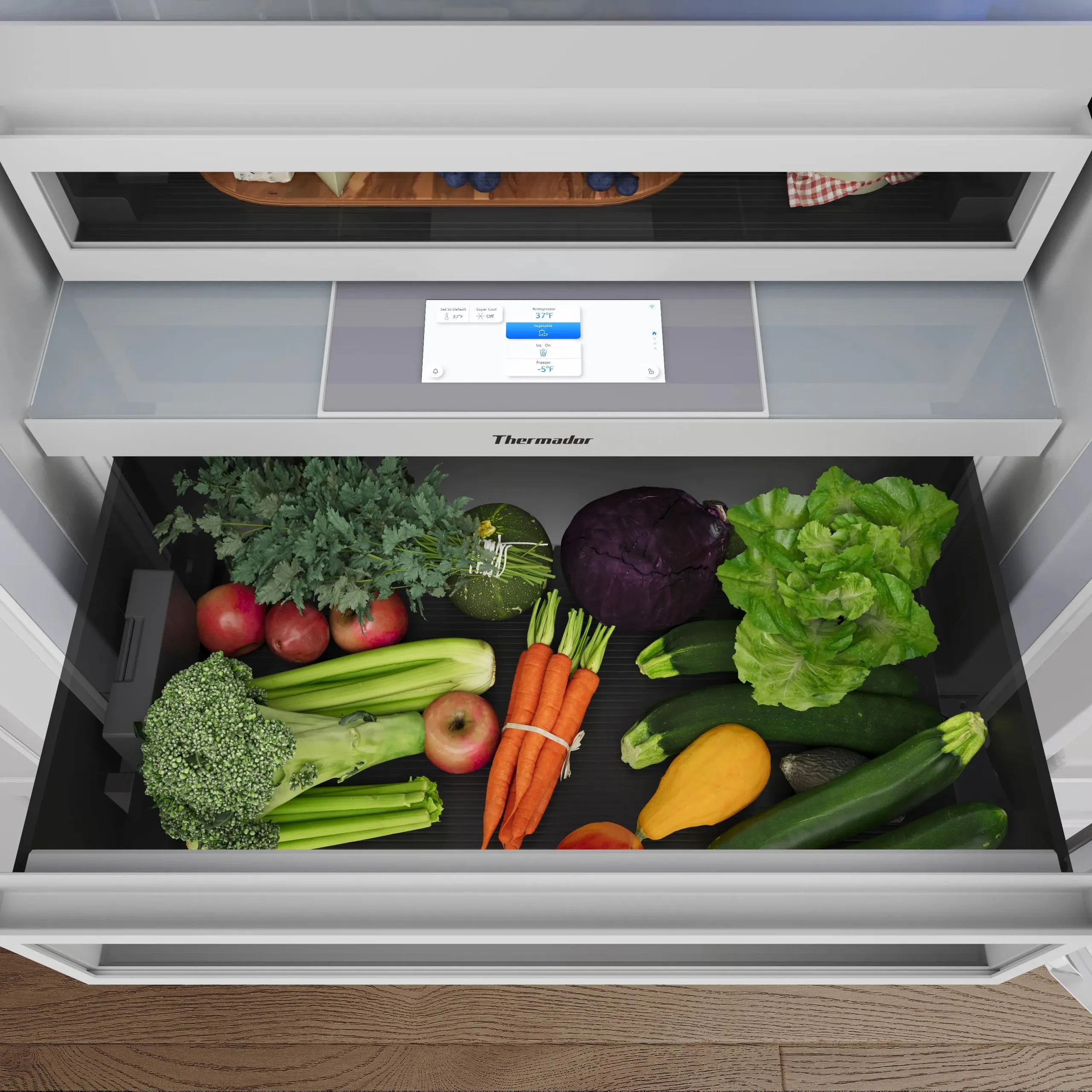Thermador T30IB100SP Freedom Built-In Bottom Freezer 30'' Panel Ready