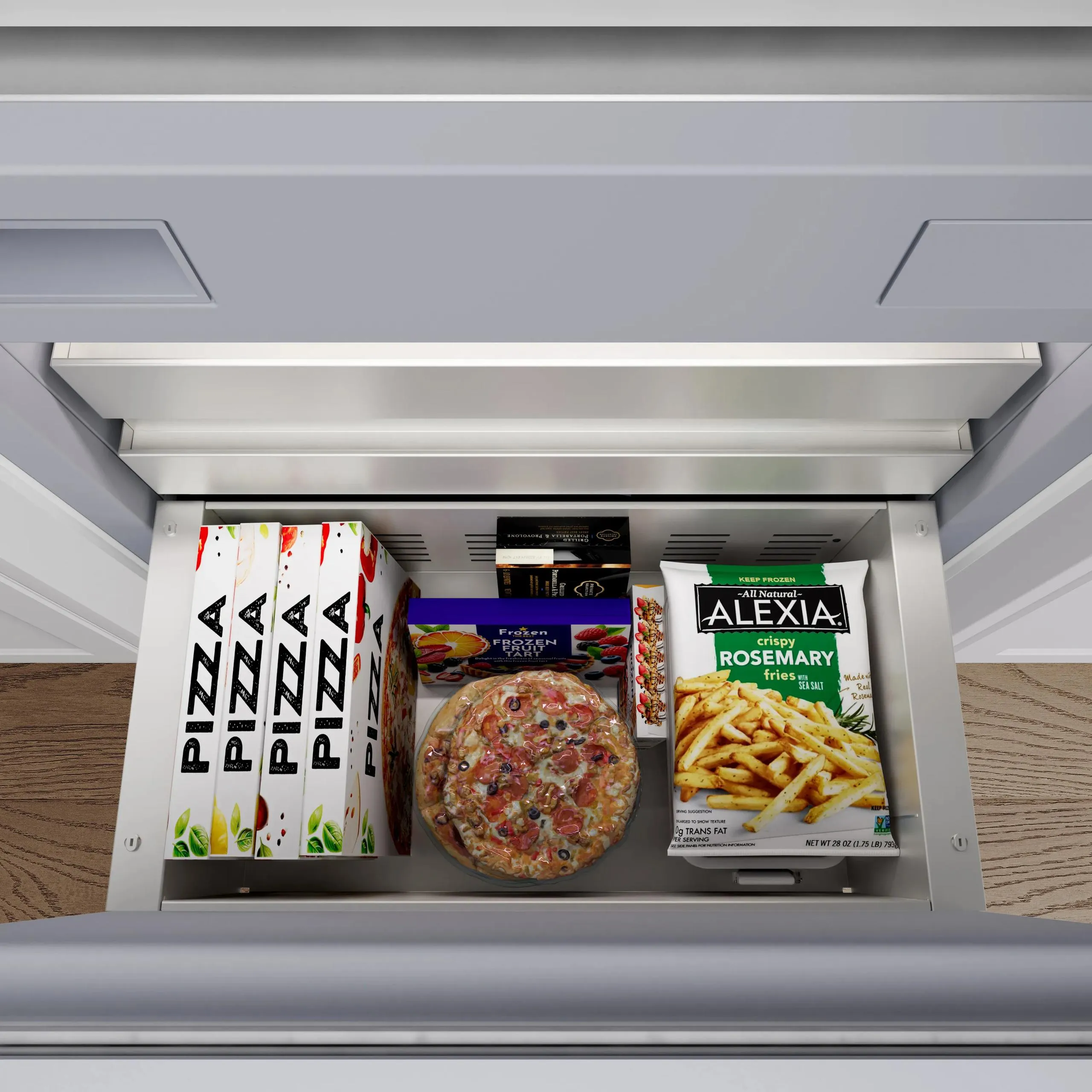 Thermador T30IB100SP Freedom Built-In Bottom Freezer 30'' Panel Ready