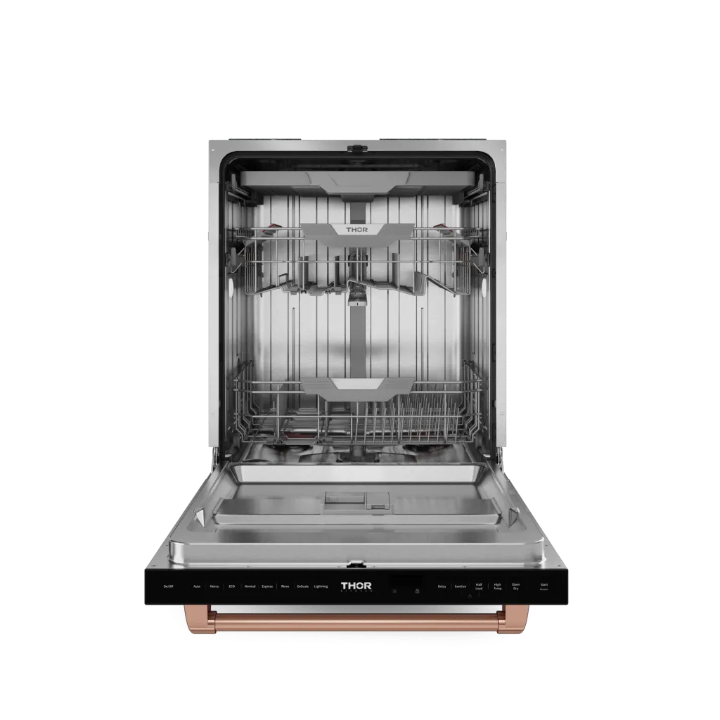 Thor Kitchen DW24X8BA00RSG 24 Inch Dishwasher Matte Black/Rose Gold Gordon Ramsay Series - Dw24X8Ba00-Rsg