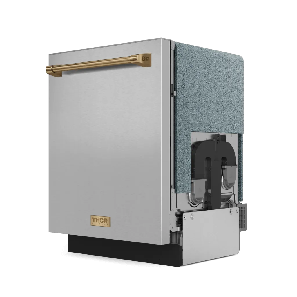 Thor Kitchen DW24X8BA99BRZ 24 Inch Dishwasher Stainless Steel/Bronze Gordon Ramsay Series - Dw24X8Ba99-Brz