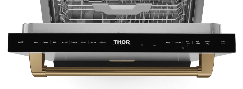 Thor Kitchen DW24X8BA99BRZ 24 Inch Dishwasher Stainless Steel/Bronze Gordon Ramsay Series - Dw24X8Ba99-Brz