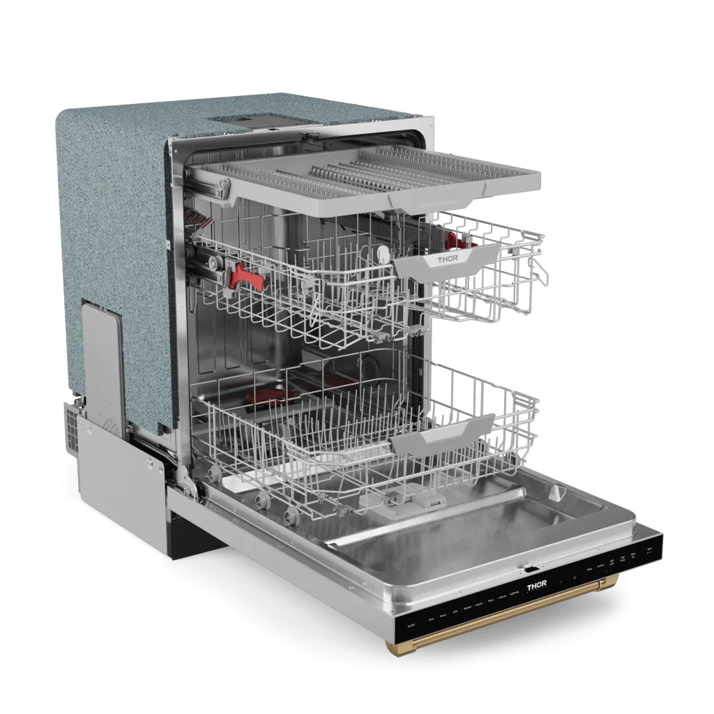 Thor Kitchen DW24X8BA99BRZ 24 Inch Dishwasher Stainless Steel/Bronze Gordon Ramsay Series - Dw24X8Ba99-Brz