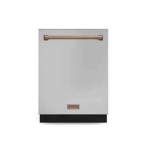 Thor Kitchen DW24X8BA99RSG 24 Inch Dishwasher Stainless Steel/Rose Gold Gordon Ramsay Series - Dw24X8Ba99-Rsg