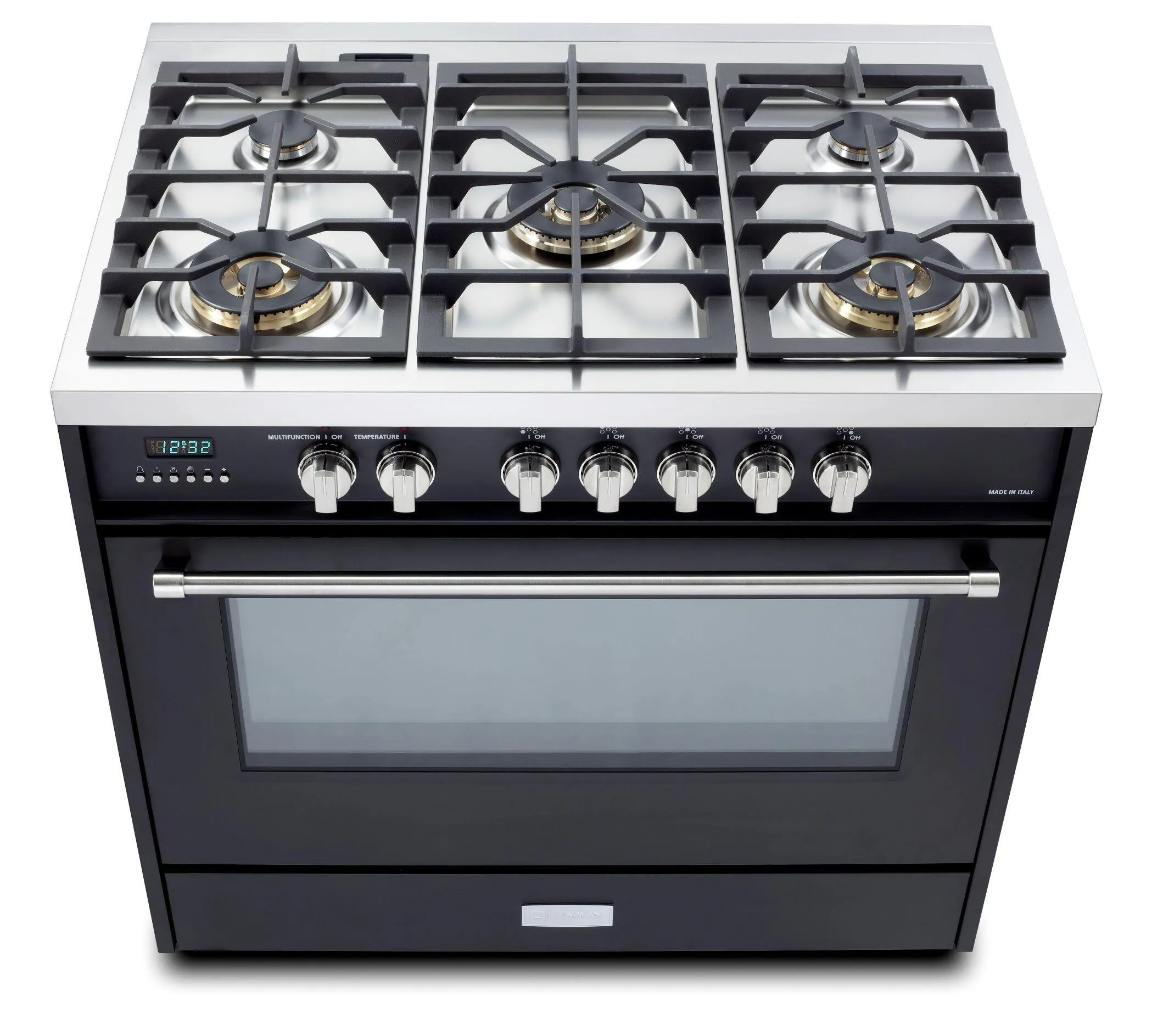 Verona VDFSGE365E Matte Black 36 Dual Fuel - Designer Series
