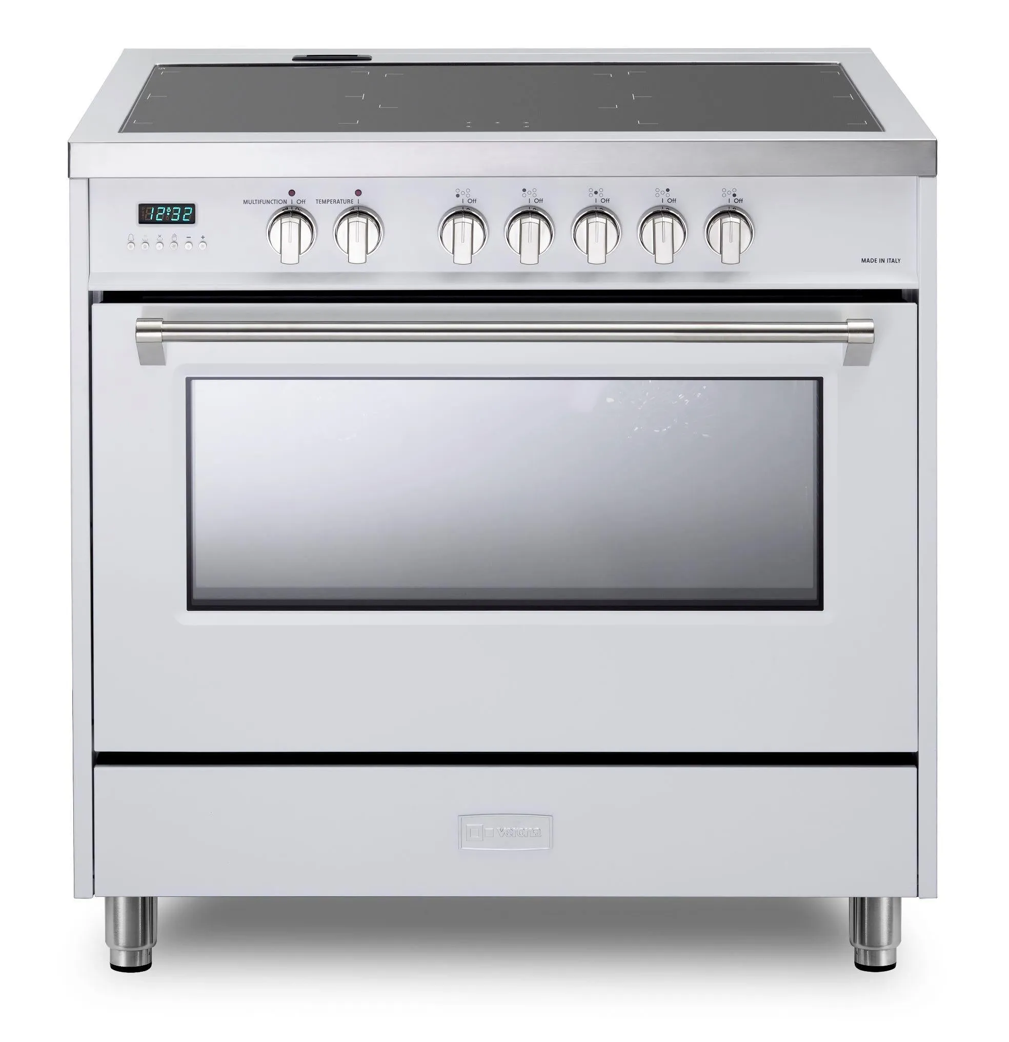 Verona VDFSIE365W Designer 36 Induction Single Oven Range - White
