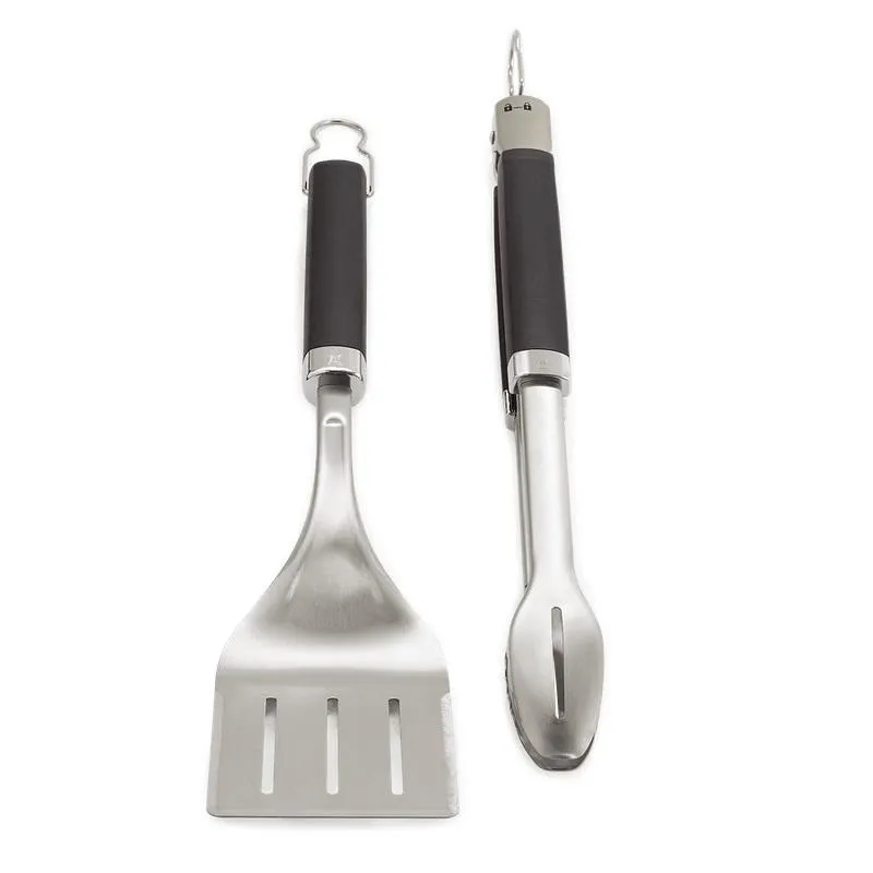 Weber 6771 Precision Grill Tongs & Spatula Set