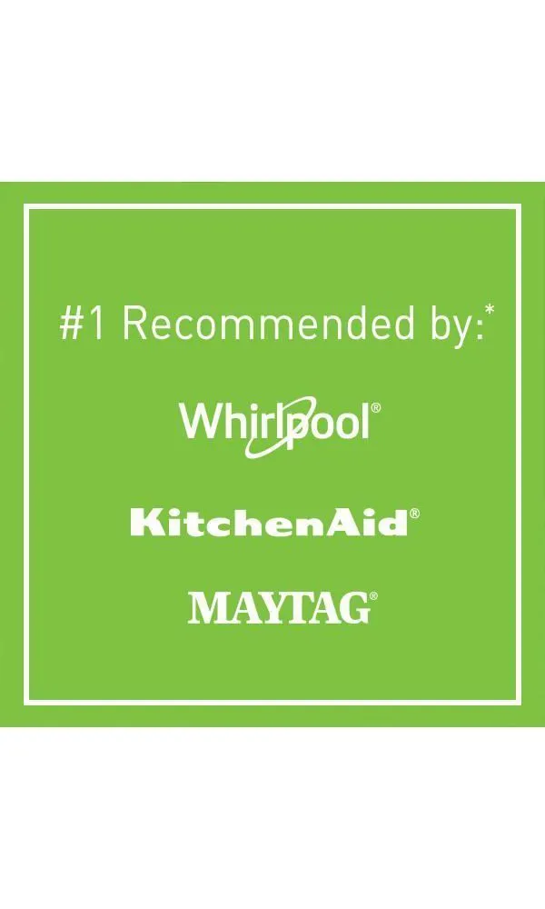 Whirlpool W10549851 Dishwasher Cleaner Tablets - 6 Count