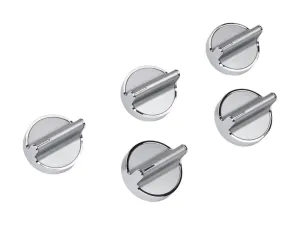 Whirlpool W10698166 Range Control Knob Kit. Stainless