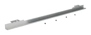 Whirlpool W10727416 30 Warming Drawer Heat Deflector. Black/Stainless Steel