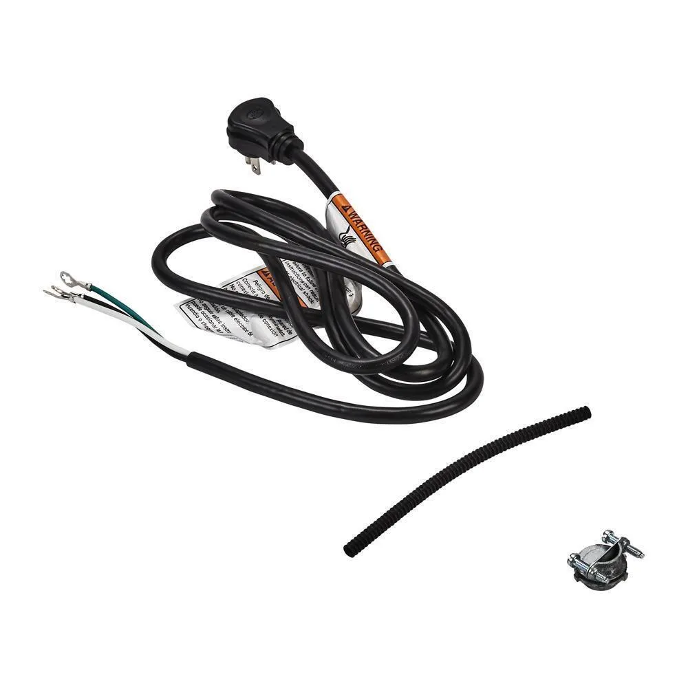 Whirlpool W11365014 Dishwasher Power Cord Kit. Right Angle