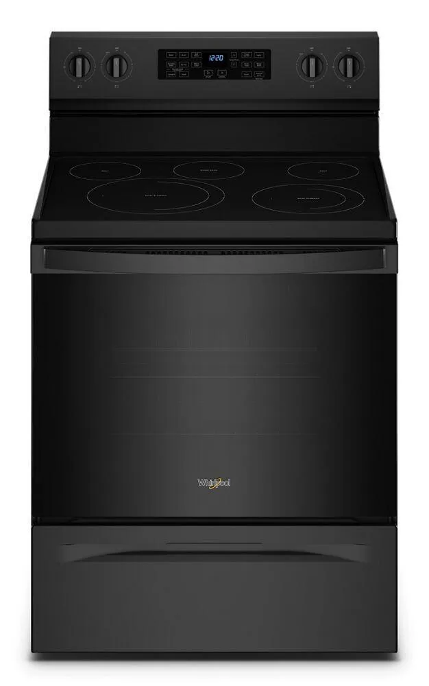 Whirlpool WFE550S0LB 5.3 Cu. Ft. Whirlpool Electric 5-In-1 Air Fry Oven