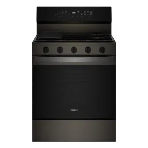 Whirlpool WFGS7530RV 30-Inch Smart Gas Range With Air Cooking Technology. No Preheat Air Fry. Steam/Self Clean And High Speed Preheat