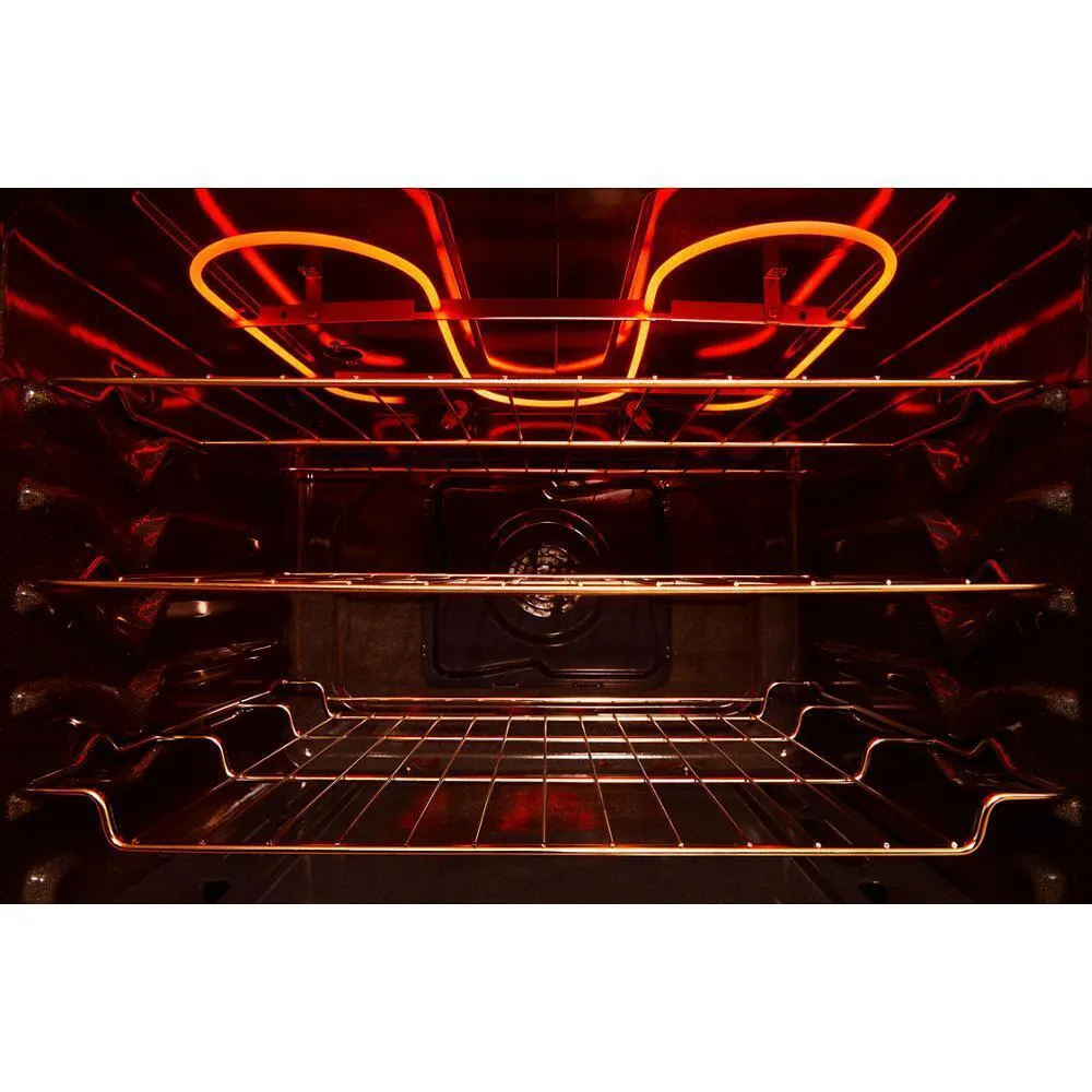 Whirlpool WFGS7530RZ 30-Inch Smart Gas Range With Air Cooking Technology. No Preheat Air Fry. Steam/Self Clean And High Speed Preheat