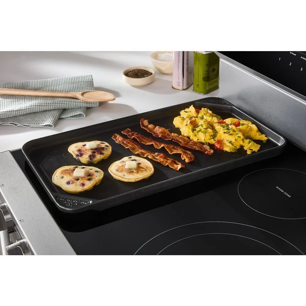 Whirlpool WFGS7530RZ 30-Inch Smart Gas Range With Air Cooking Technology. No Preheat Air Fry. Steam/Self Clean And High Speed Preheat