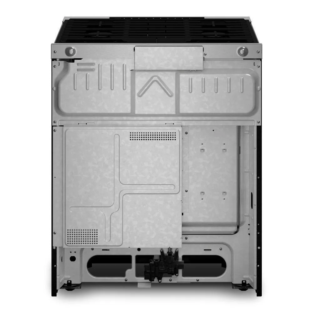 Whirlpool WSGS7530RZ 30-Inch Smart Slide In Gas Range With Air Cooking Technology. No Preheat Air Fry. Wipeclean&#8482; Coating. Steam/Self Clean And High Speed Preheat