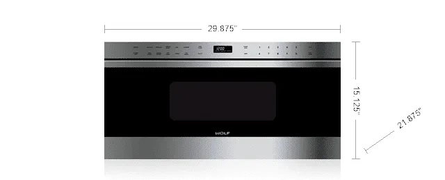 Wolf MD30TES 30 Transitional Drawer Microwave