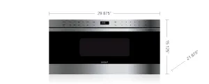 Wolf MD30TES 30 Transitional Drawer Microwave