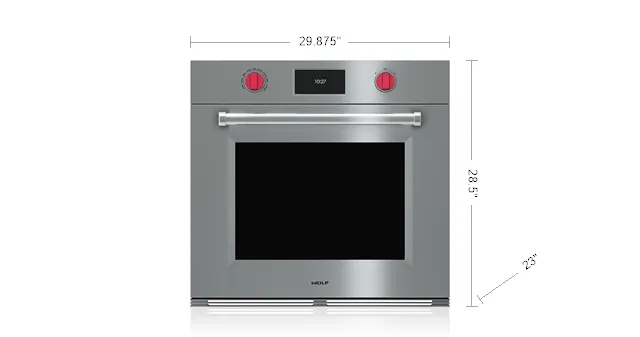 Wolf SO3050PMSP 30 M Series Professional Built-In Single Oven