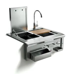 Xo Appliance XOG30BARPRO 30In Cocktail Pro Station With Sink