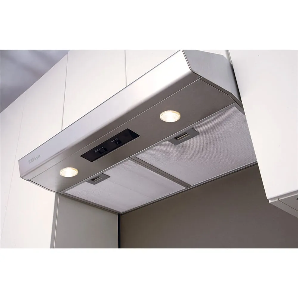 Zephyr AK1124W 24 Breeze I Undercabinet Hood With 250 Cfm Blower. 3 Speed Levels