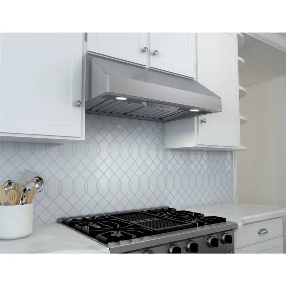 Zephyr AK7000BS 30 Tempest I Wall Hood With 650 Cfm Blower. 6 Speed Levels. Act