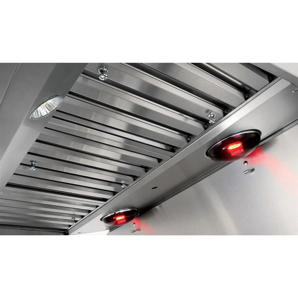 Zephyr AK7548BS 48 Tempest Ii Wall Hood With 650 Cfm Blower. 6 Speed Levels. Act