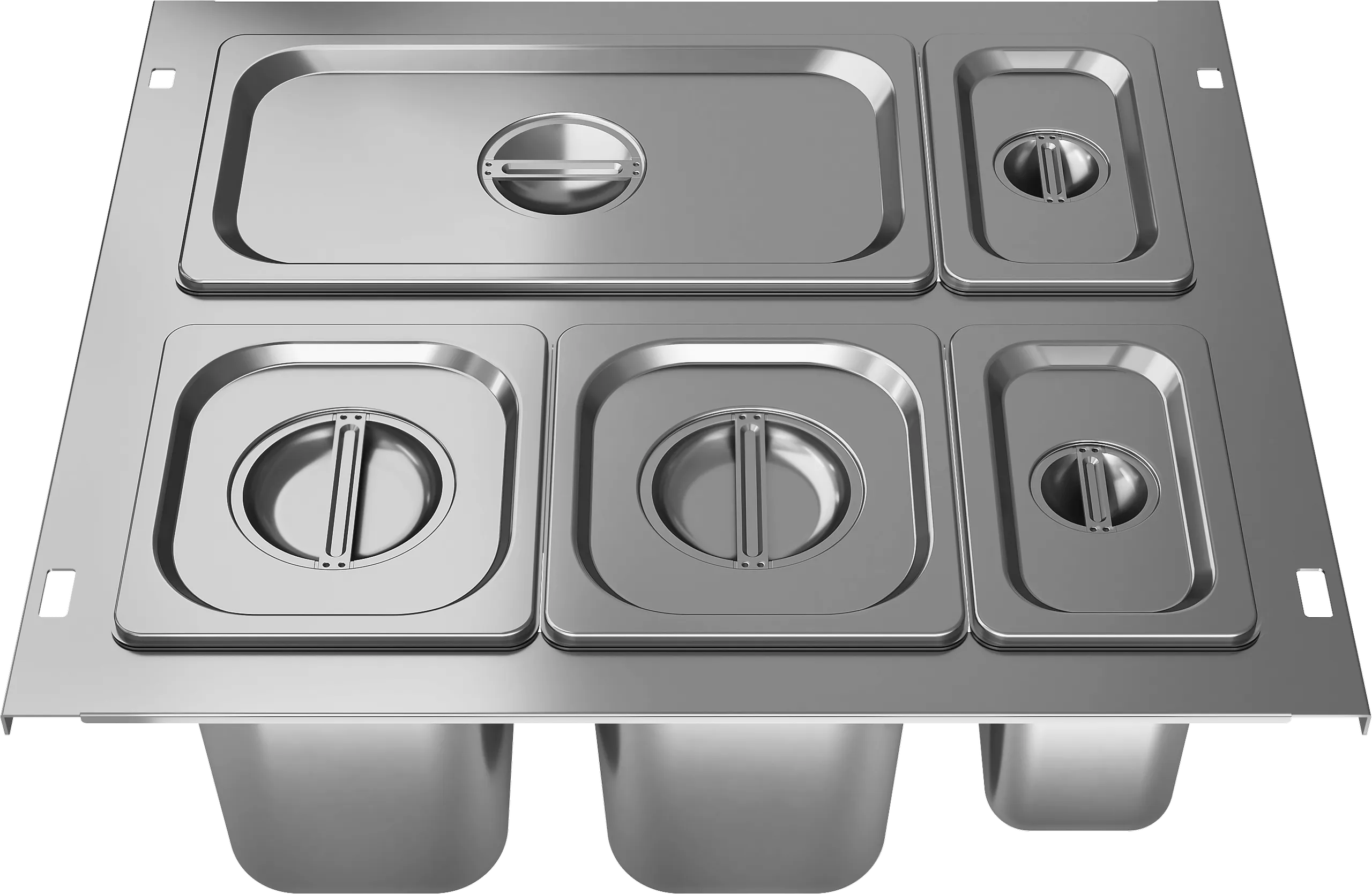 Zephyr DRPAN241S Drawer Pan Kit. 11Pc. Ss. Prrd24
