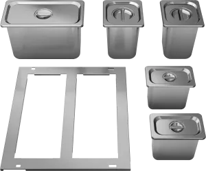 Zephyr DRPAN241S Drawer Pan Kit. 11Pc. Ss. Prrd24