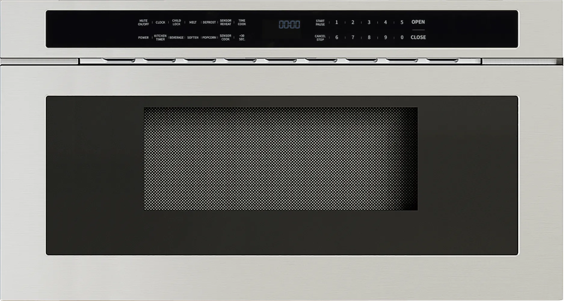 Zephyr MWD3001AS Microwave Drawer. 30In. Built-In. Ss. 1.2 Cu. Ft.