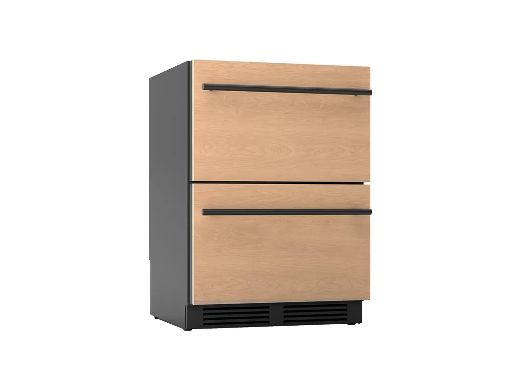 Zephyr PRRD24C2AP 24 Panel Ready Dual Zone Refrigerator Drawers