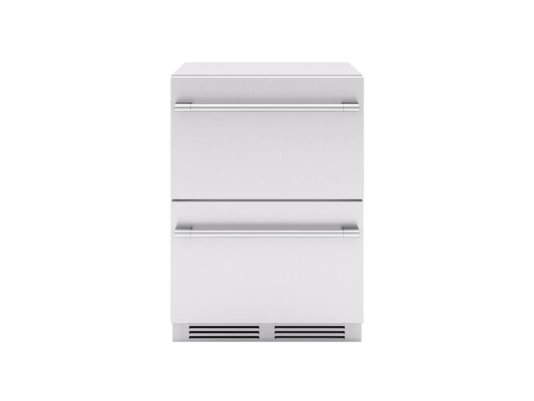 Zephyr PRRD24C2ASOD 24 Outdoor Dual Zone Refrigerator Drawers