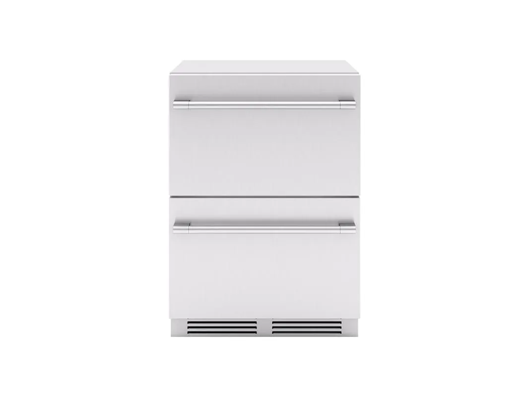 Zephyr PRRD24C2ASOD 24 Outdoor Dual Zone Refrigerator Drawers